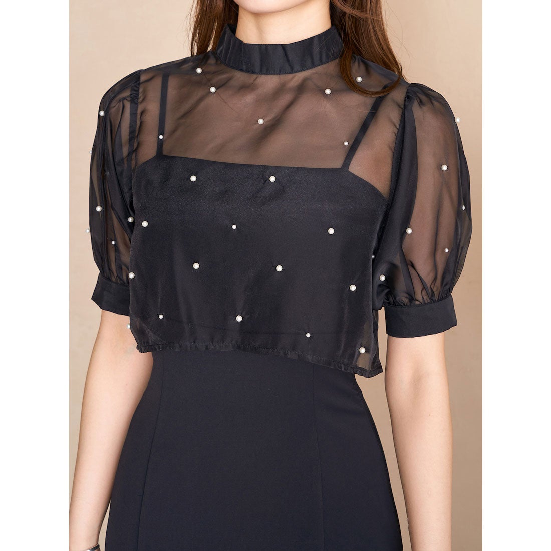 ダーリッチ Darich パールデザインイレヘムマーメイドドレス