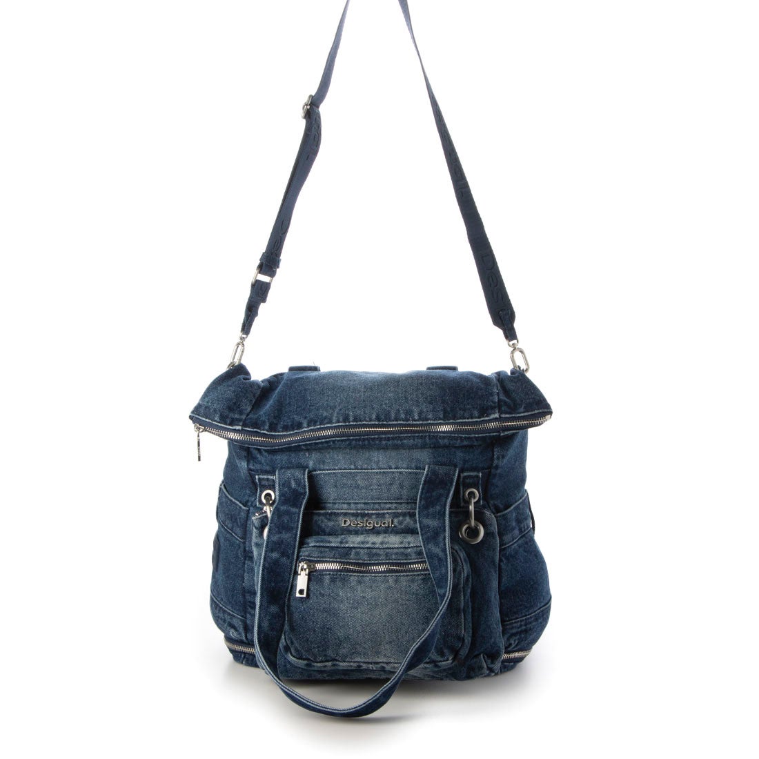 デシグアル Desigual デニムのマルチポジションXLボイジャーバック