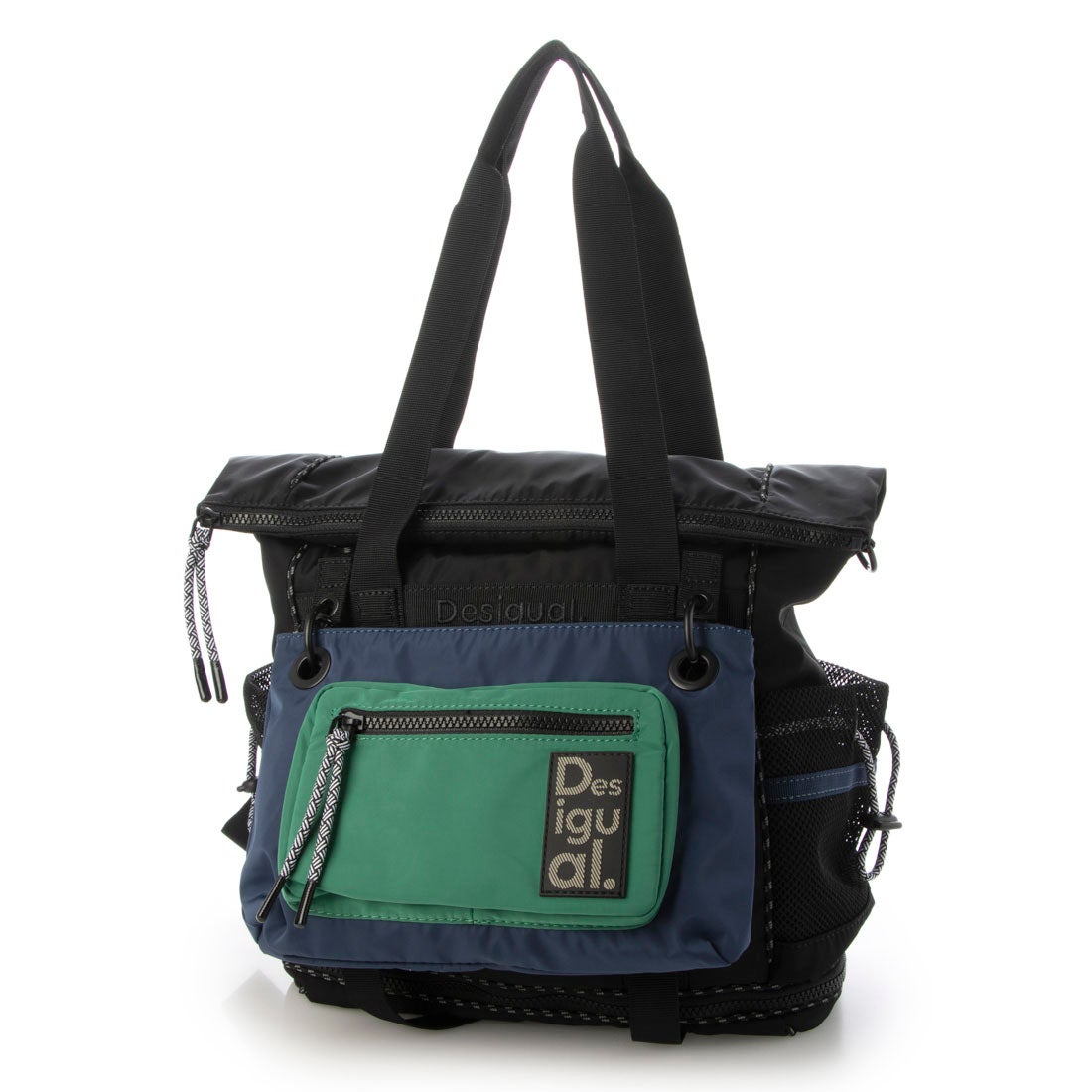 デシグアル Desigual マルチポジション マキシバックパック （ブルー