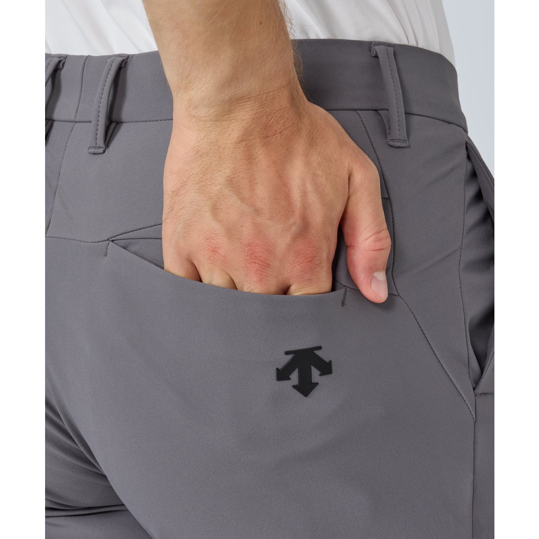 デサントゴルフ DESCENTE ゴルフ 防風裏起毛ロングパンツ -デサント