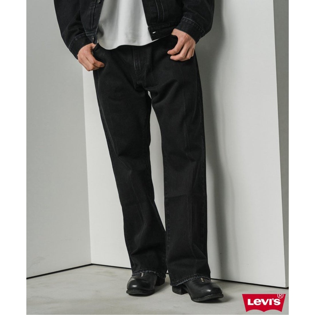 エディフィス EDIFICE Levi's(リーバイス) 別注 517 TM BLACK L29