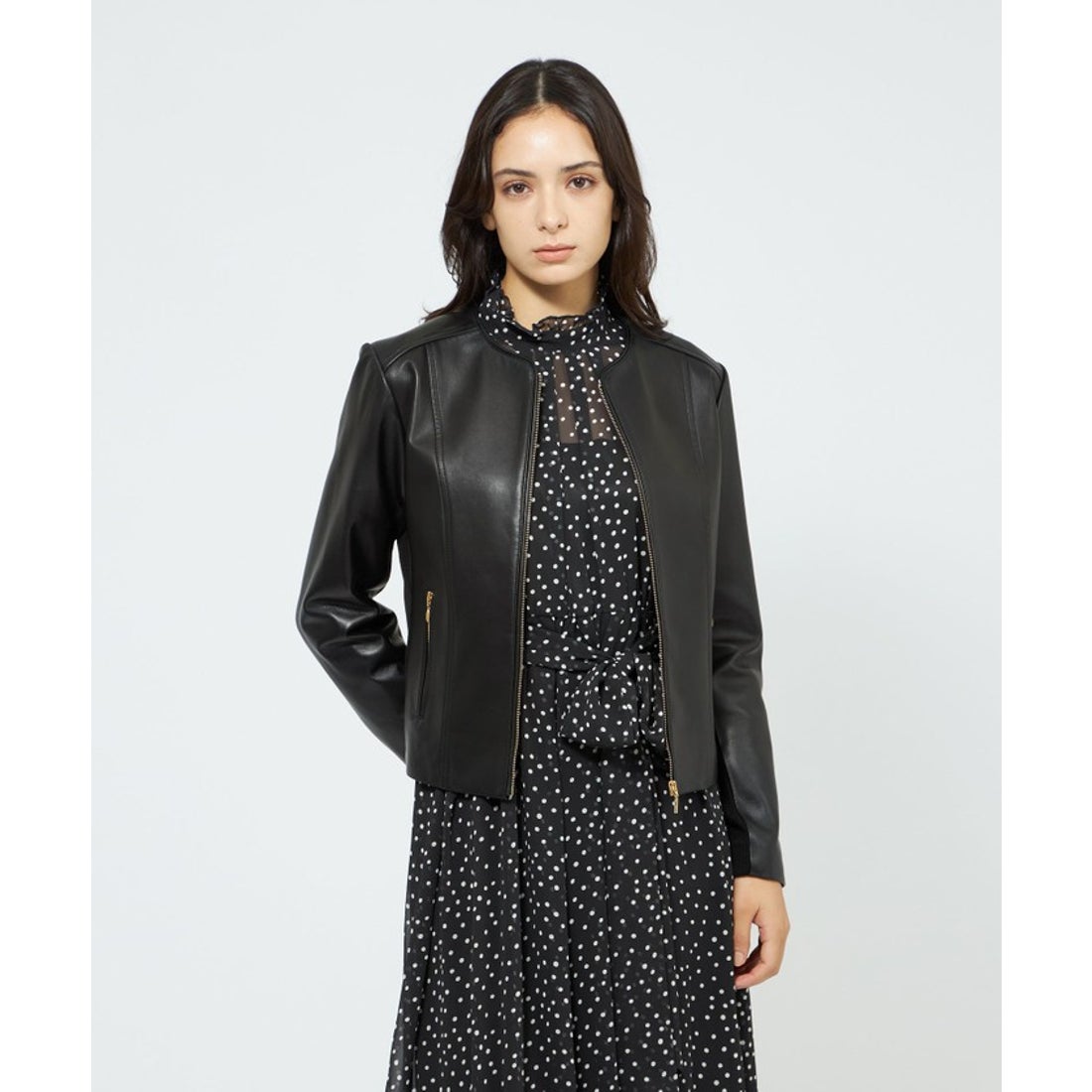 エポカ EPOCA 【EPOCA STORIA】ソフトラムレザージャケット