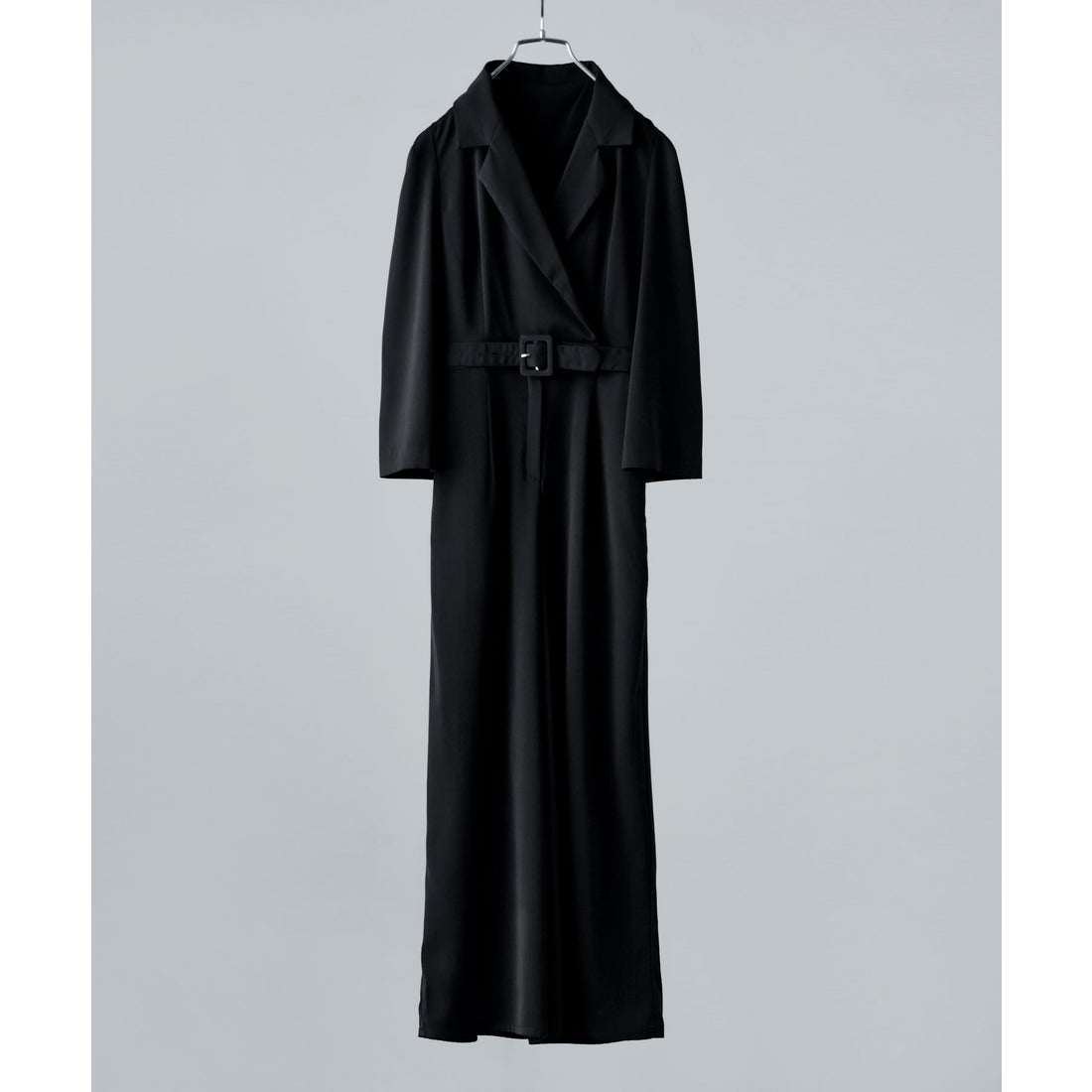 エトル etoll. スリットスリーブオールインワンパンツドレス