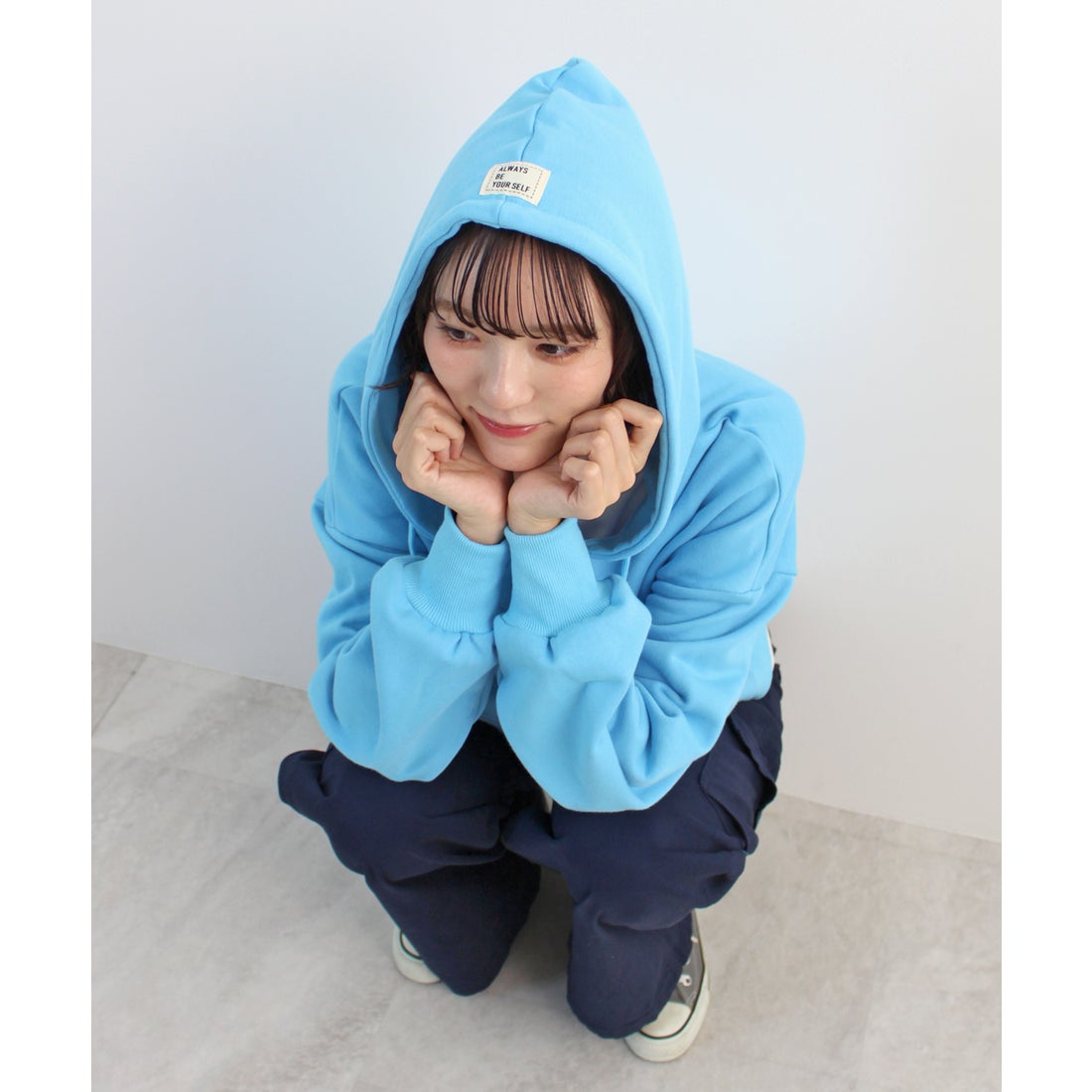 フューティアランド Futier Land ダブルジップショート丈パーカー