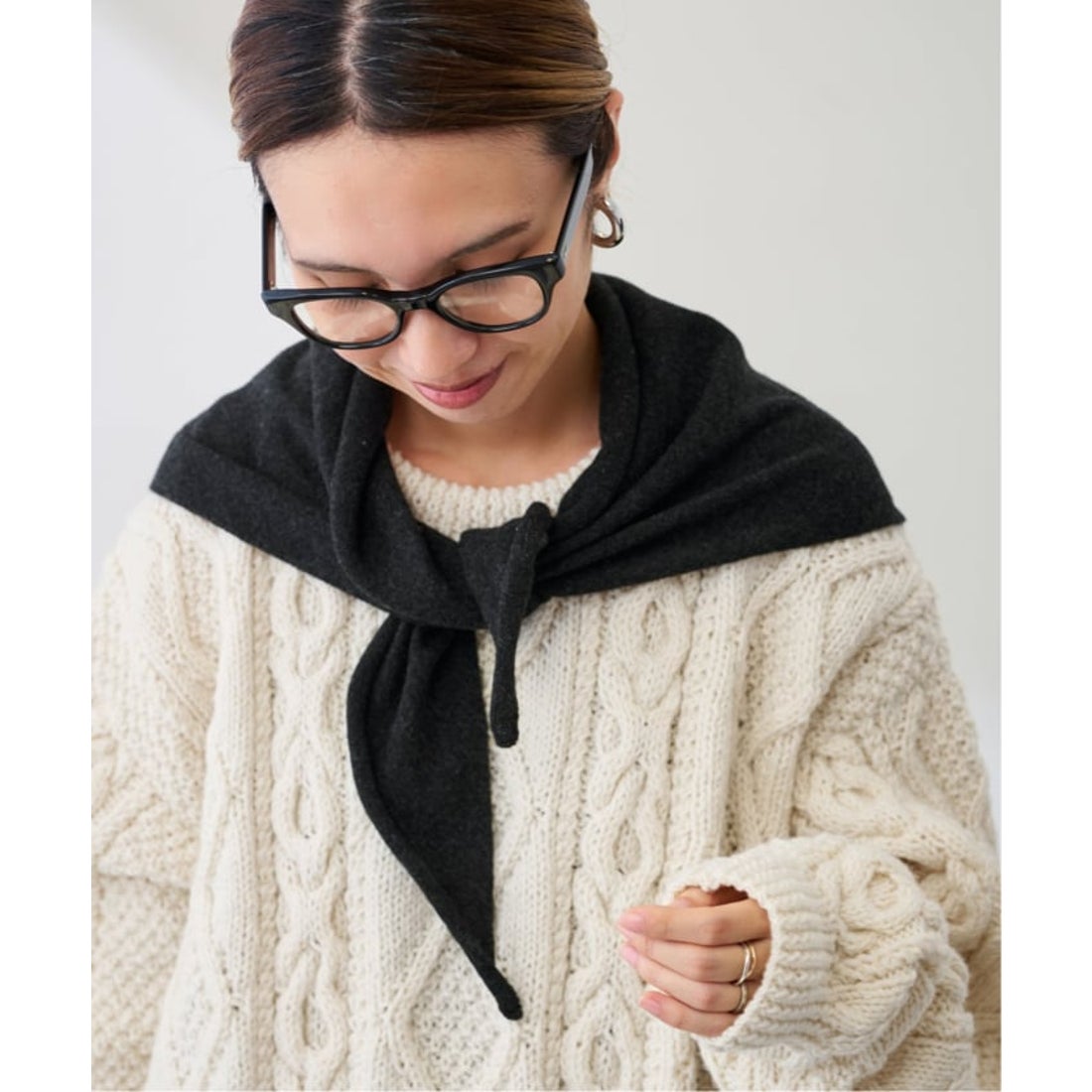 フレームワーク FRAMeWORK William Bruntonトライアングルスカーフ