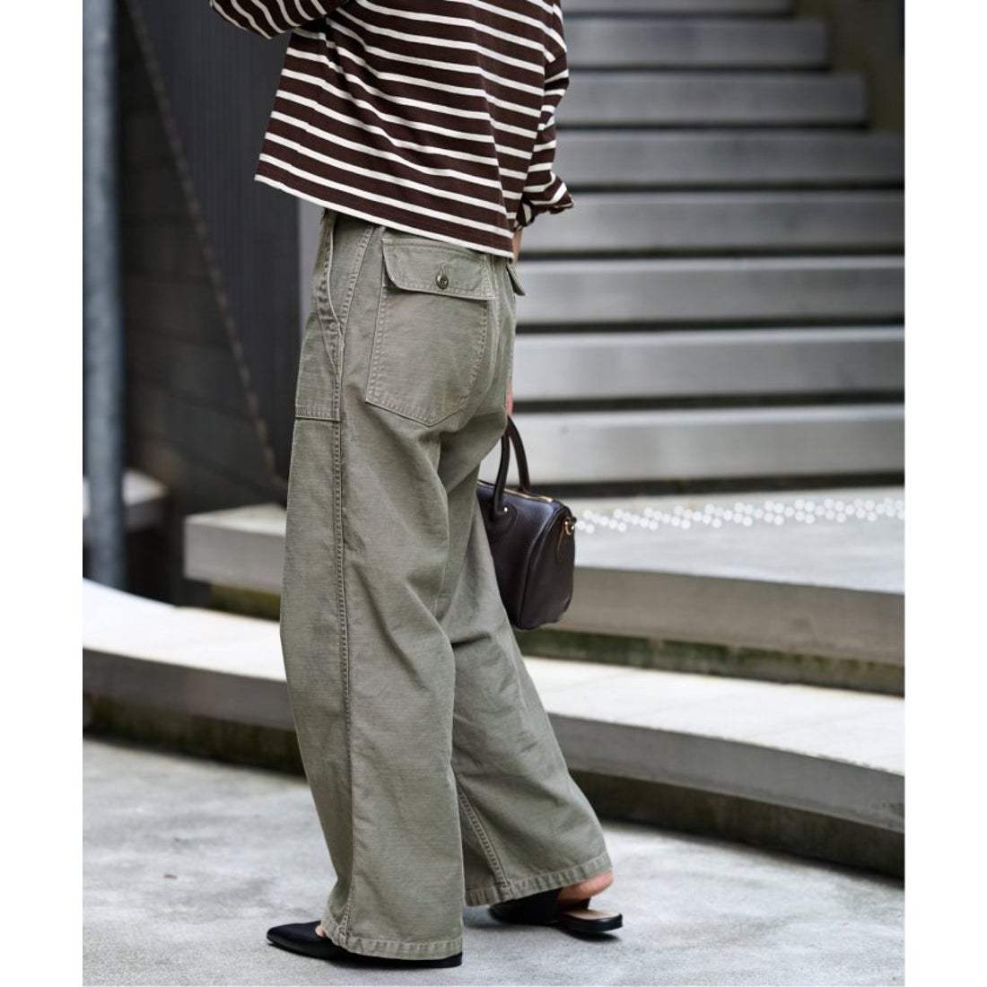 フレームワーク FRAMeWORK ≪≫US ARMY like ベイカーパンツ （ピンク