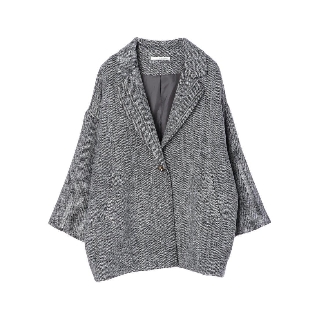 グリーン パークス Green Parks ・ELENCARE DUE ヘリンボーンショート