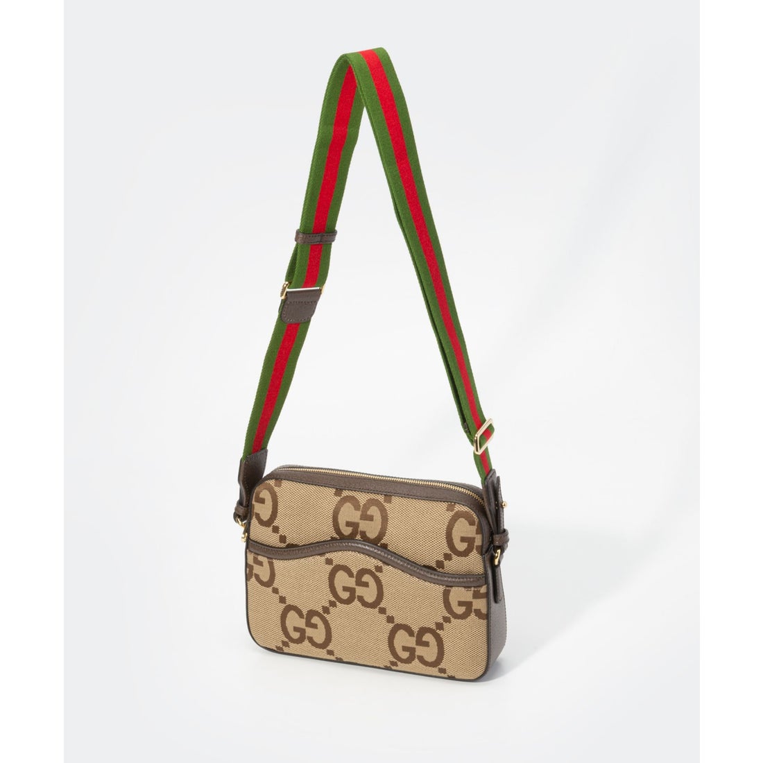 グッチ GUCCI 675891 UKMDG ボディバッグ L MESSG M GG JUMBO CANVAS
