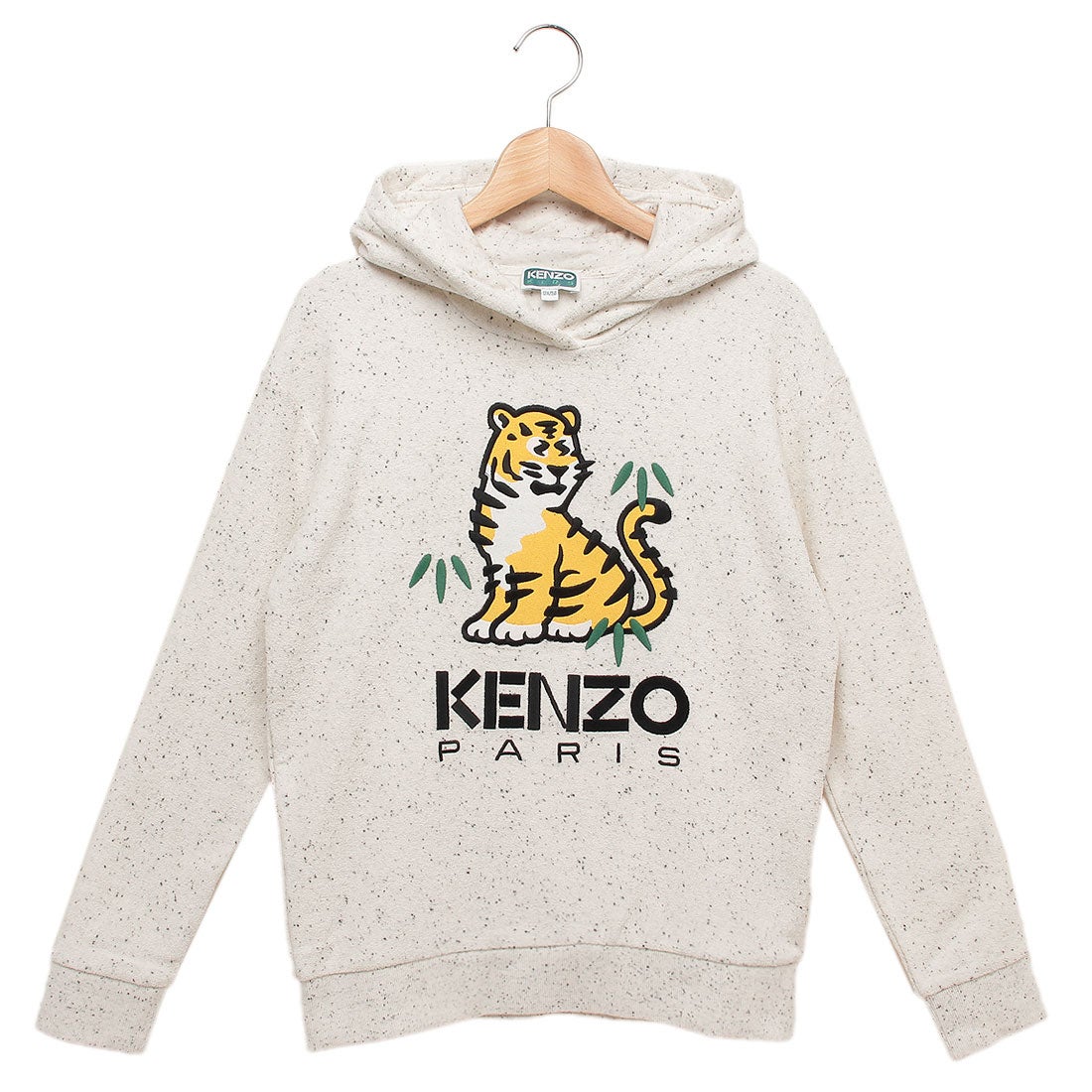ケンゾー KENZO パーカー フーディー 子供服 ホワイト ボーイズ KENZO