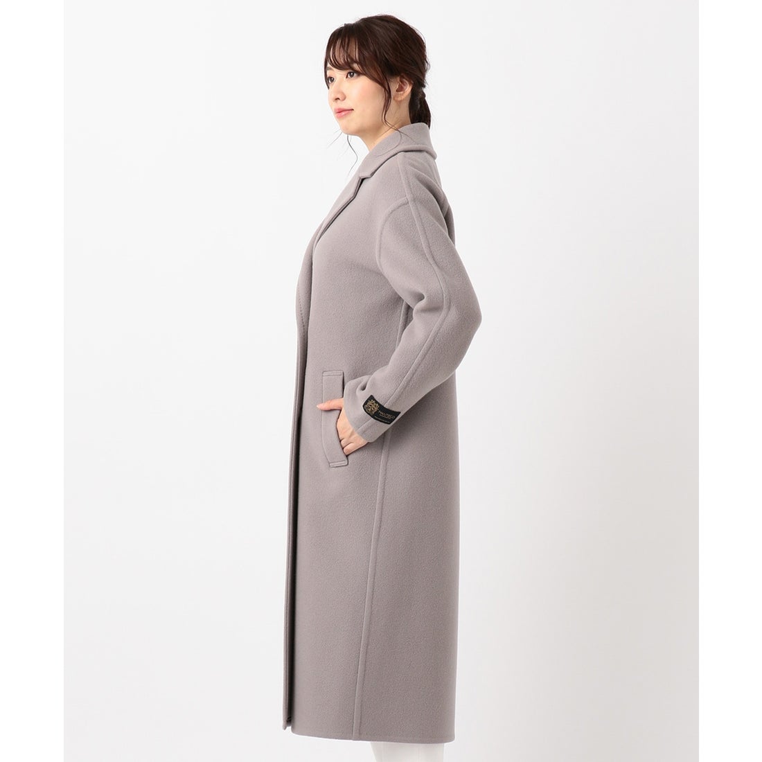 組曲 L 【Oggi掲載】MANTECO オーバーチェスターコート （ブルー系