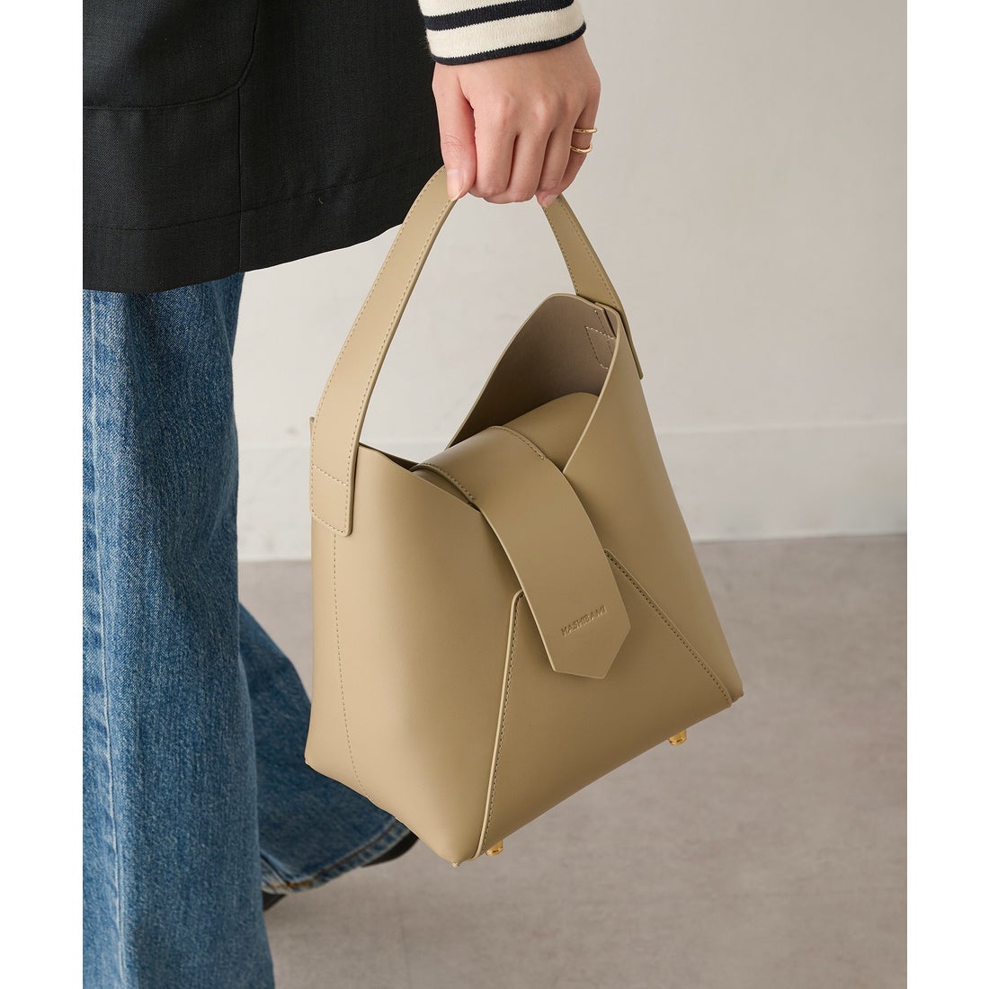 ハシバミ HASHIBAMI フェズ ワンハンドルバッグ （ベージュ系その他2