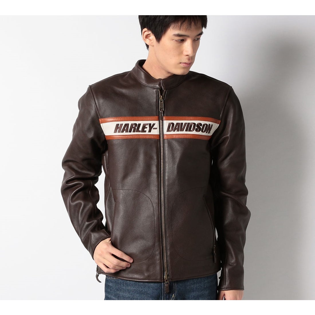 ビクトリー・レーンIIレザージャケット -ハーレーダビッドソン公式