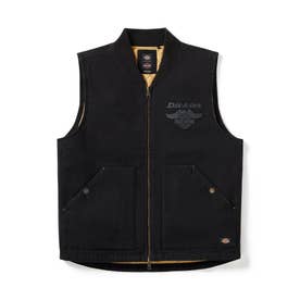 Dickies(R) x H-D(R) キルティングキャンバスベスト -ハーレー