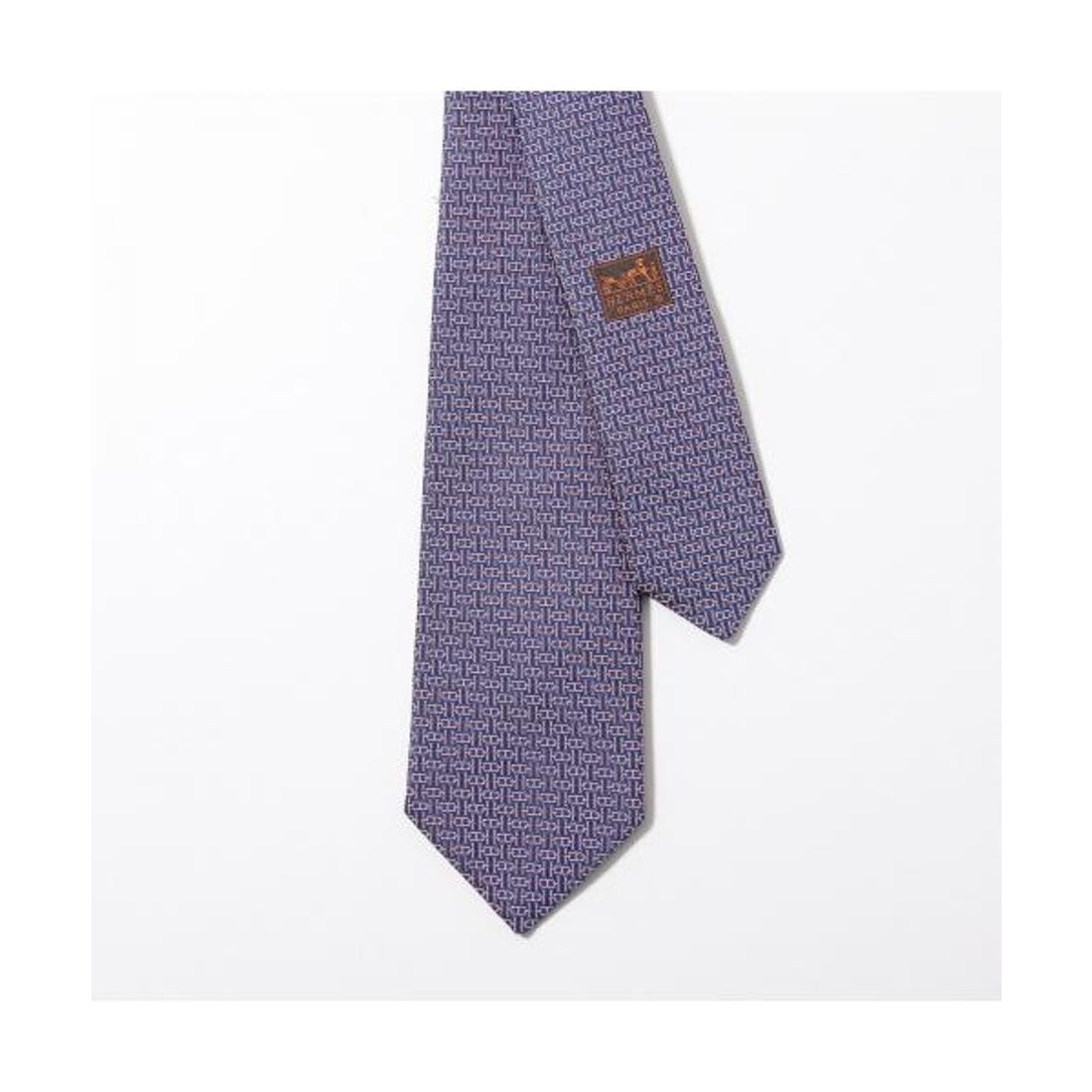 エルメス Hermes HERMES ネクタイ TIE 7cm フランス製 シルク （(14