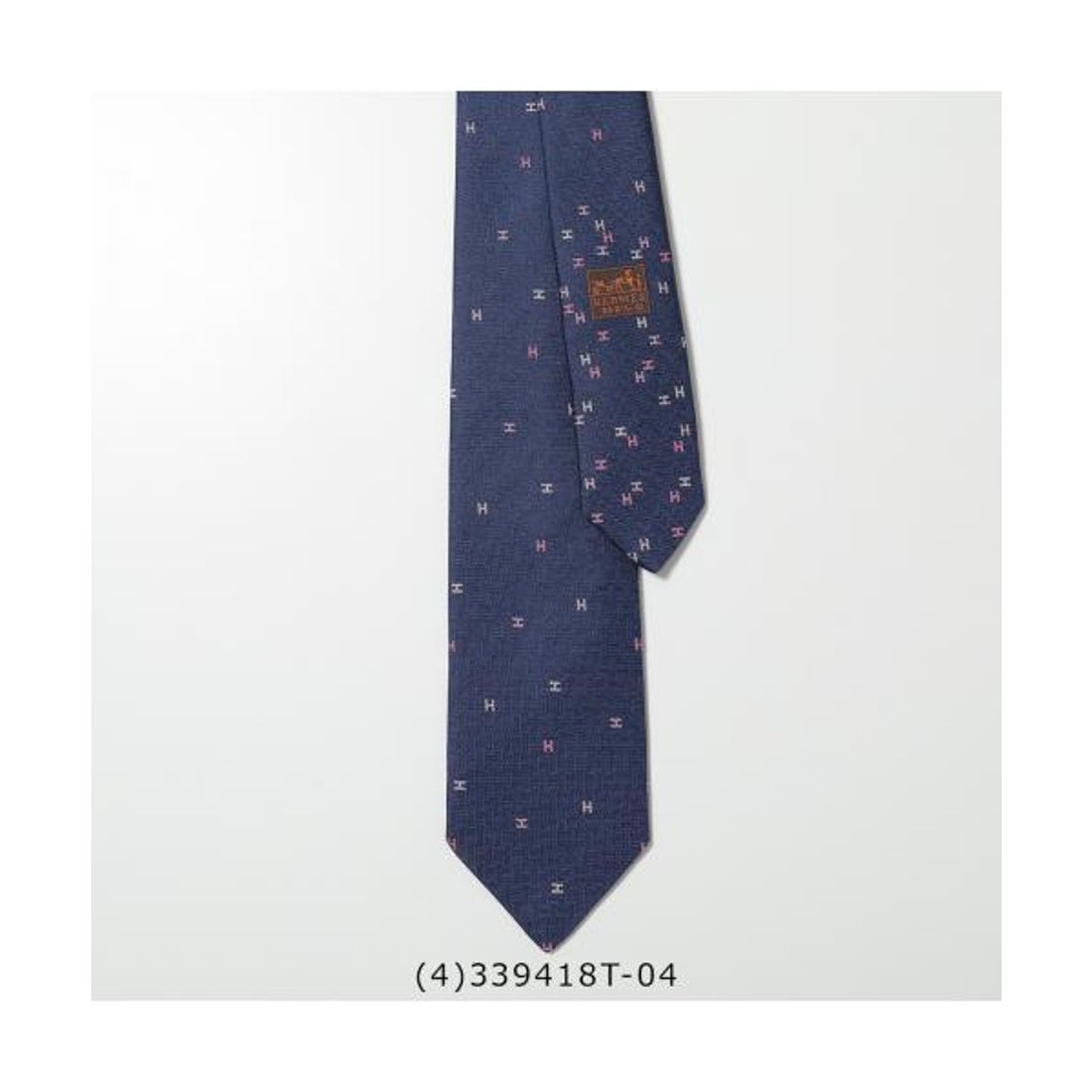 エルメス Hermes HERMES ネクタイ TIE 7cm フランス製 シルク （(17