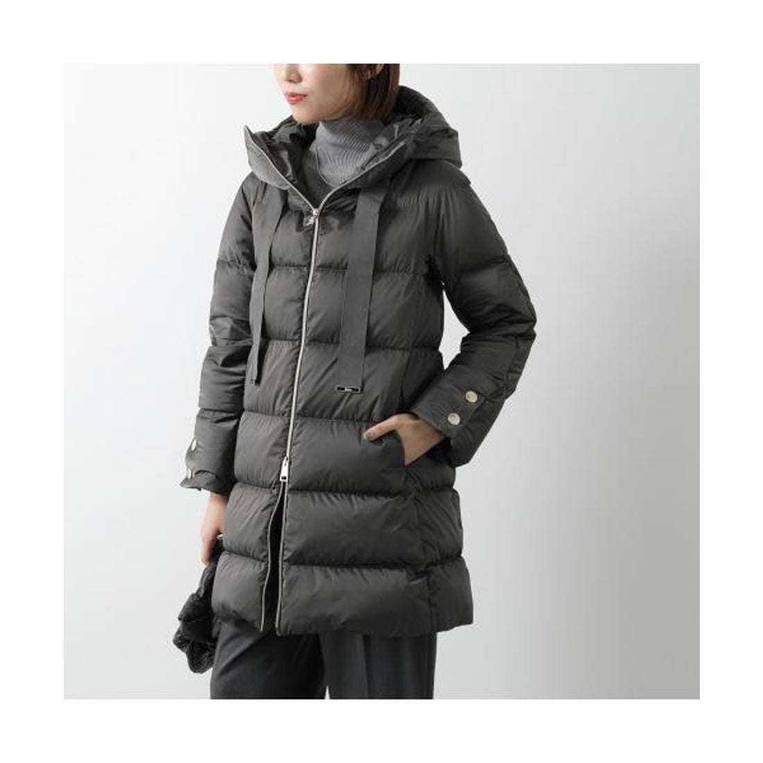 ヘルノ HERNO HERNO ダウンコート PI1304D 12170 フード付き （1985