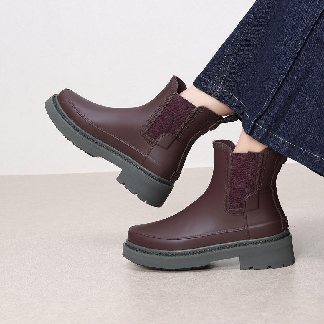 ハンター HUNTER 【レディース】リファインド ステッチチェルシー