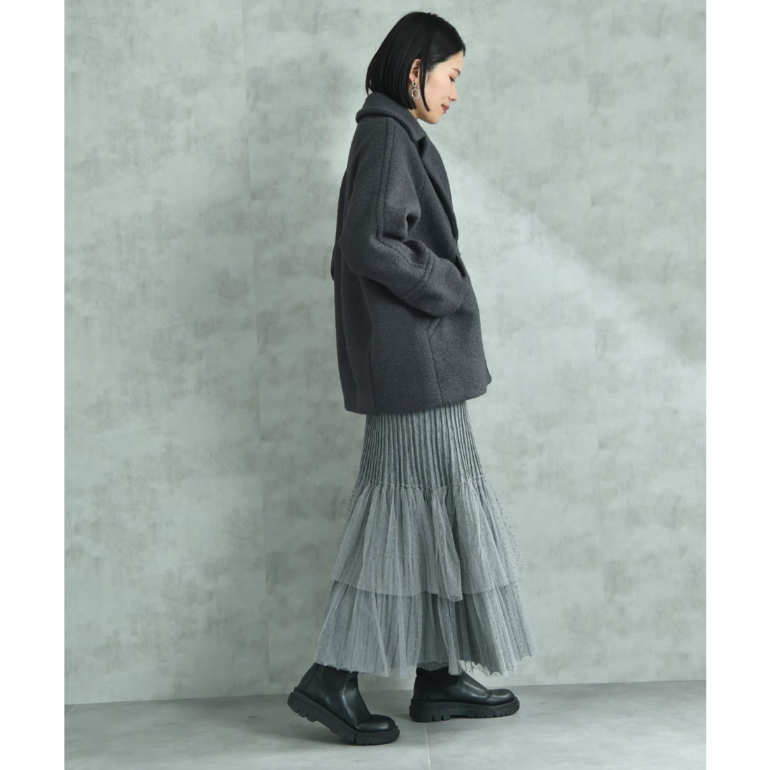 インタープラネット INTERPLANET 【Seadrake】ライトウェーブニット