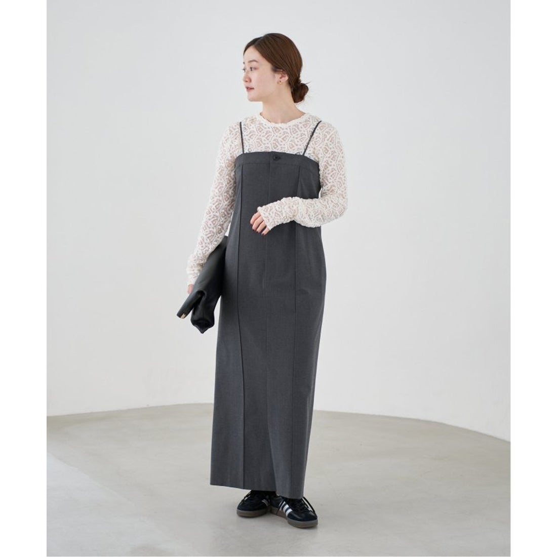 イエナ IENA 《追加2》ペイズリー ストレッチレースプルオーバー