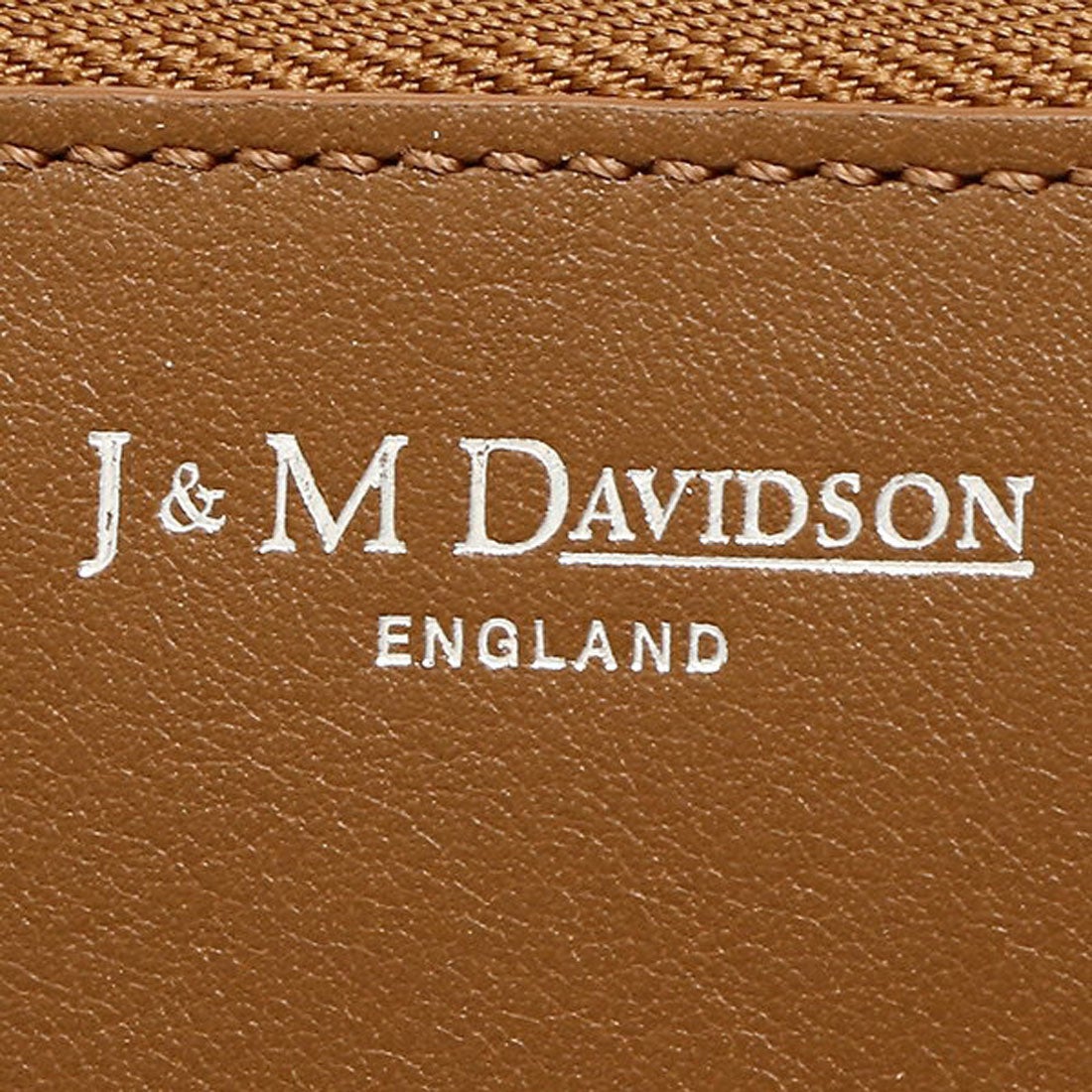 ジェイアンドエムデヴィッドソン J&M DAVIDSON 長財布 ブラウン