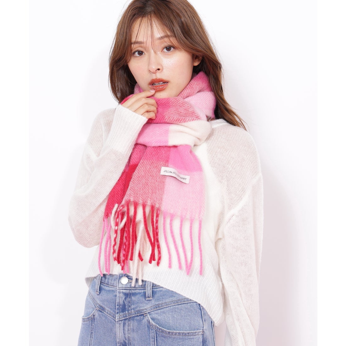 ジルバイジルスチュアート JILL by JILLSTUART ブロックチェック