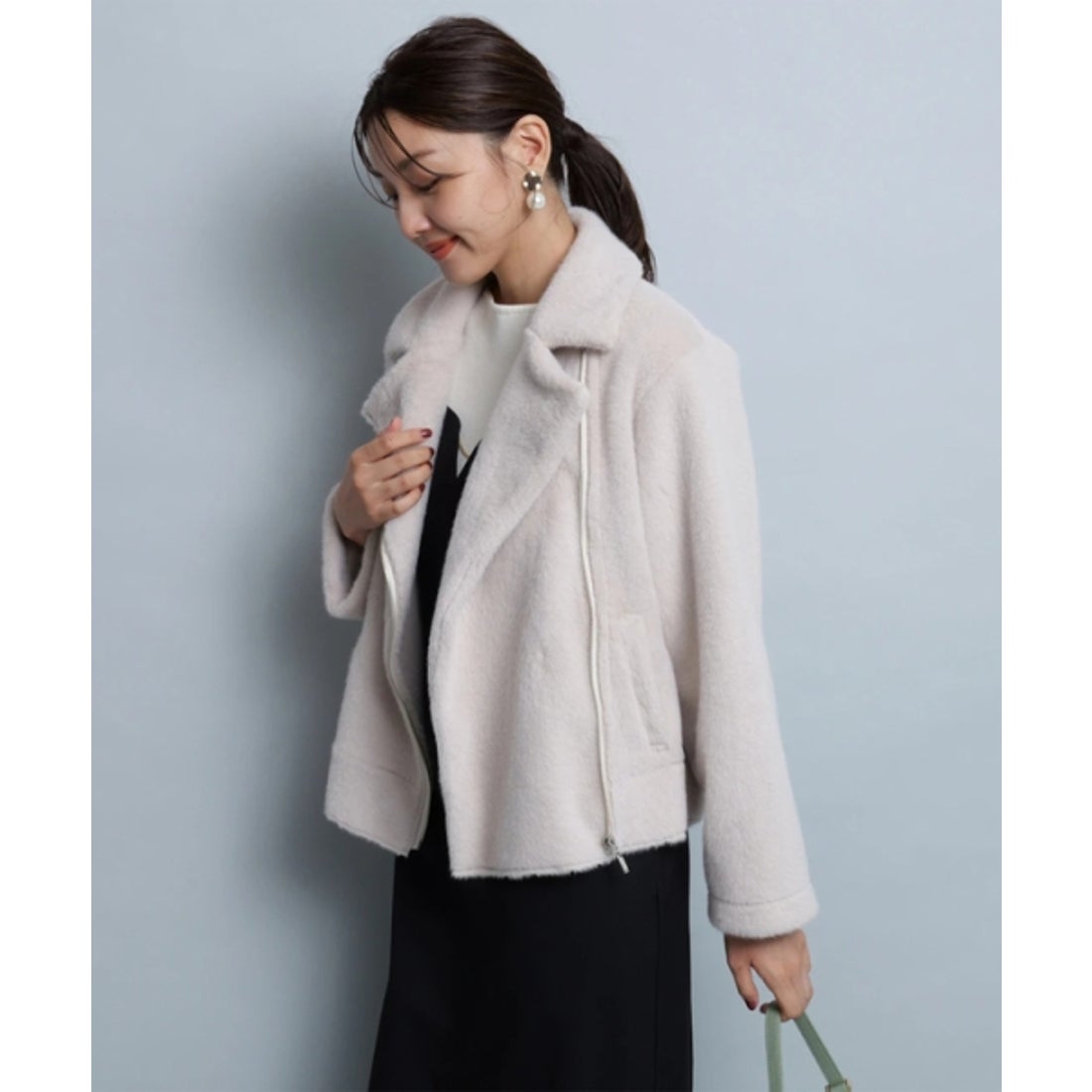 ジャスグリッティー JUSGLITTY フラッフィーライダース （グレージュ