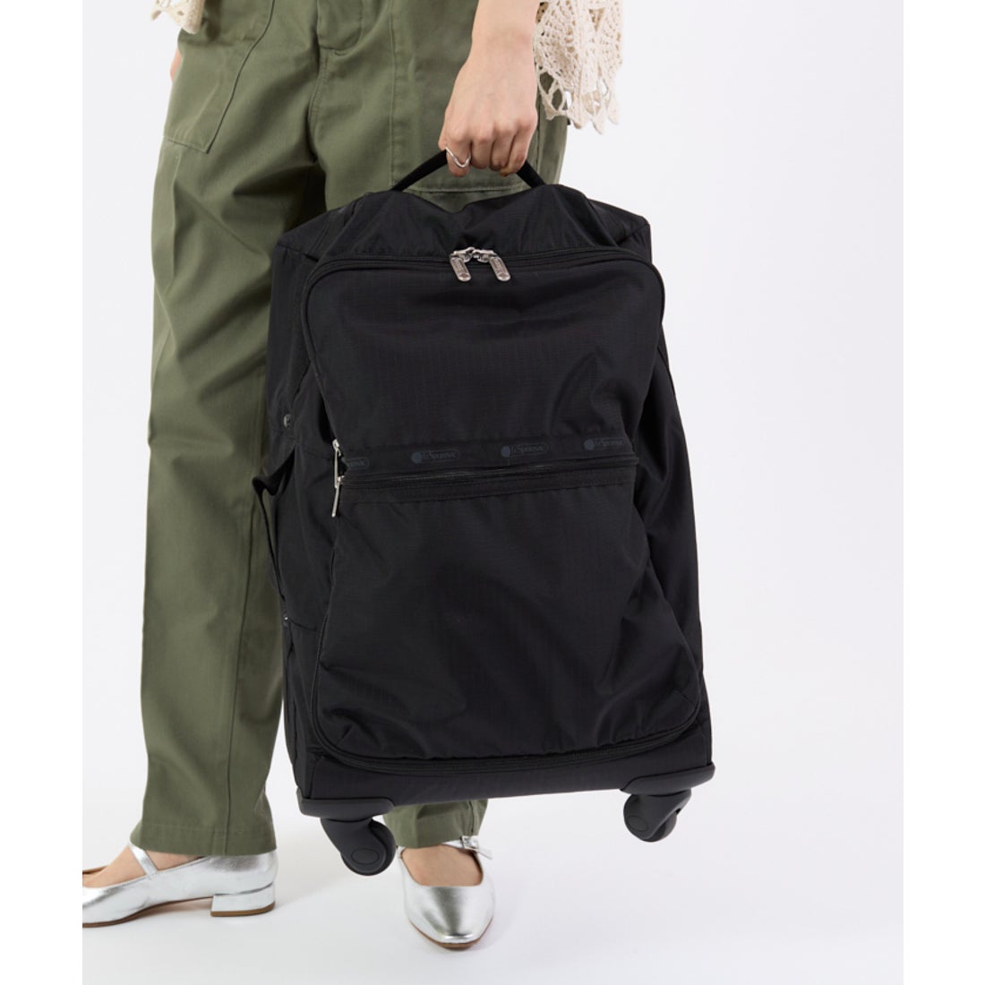 レスポートサック LeSportsac CARRY-ON ROLLER （フレッシュブラック
