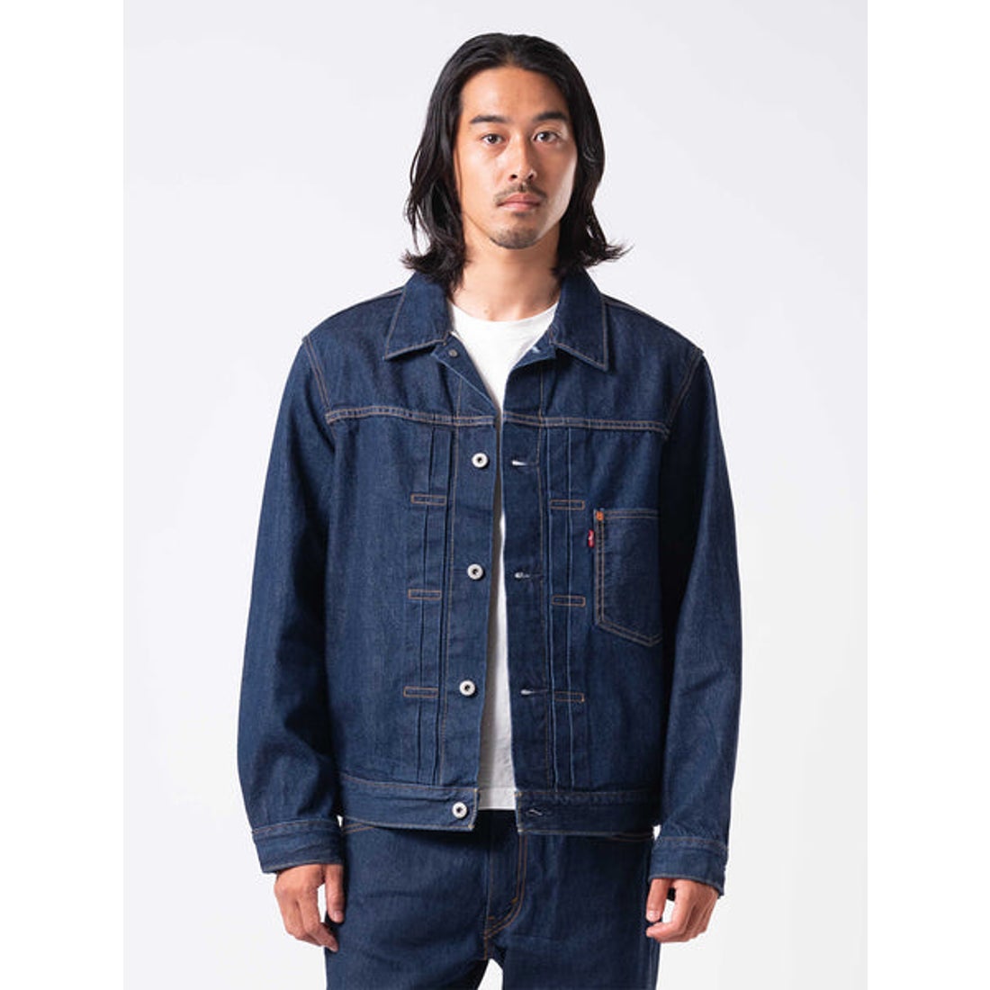 リーバイス LEVI'S TYPE I トラッカージャケット セルビッジ （Dark