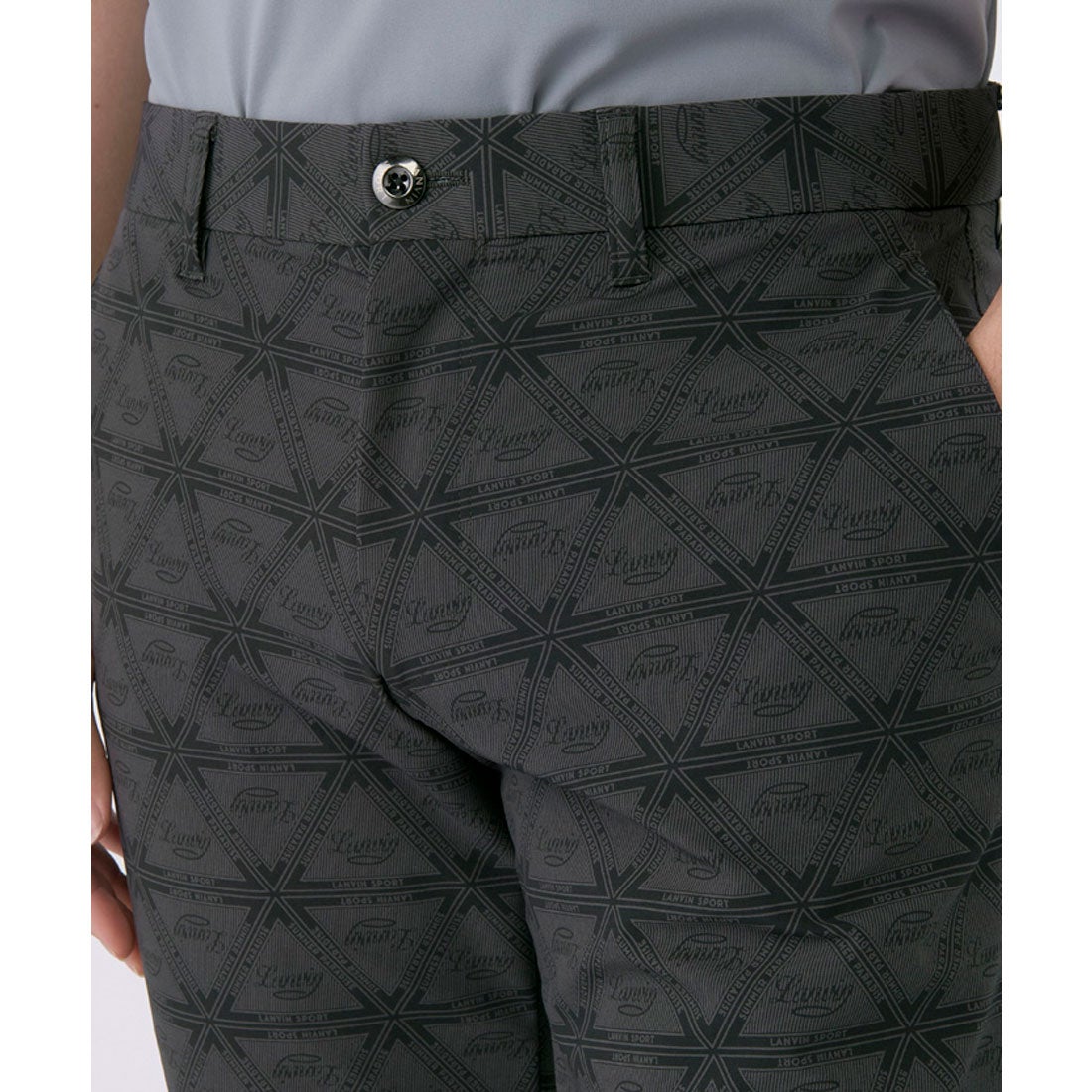 ランバン スポール LANVIN SPORT シーズンモチーフプリントパンツ