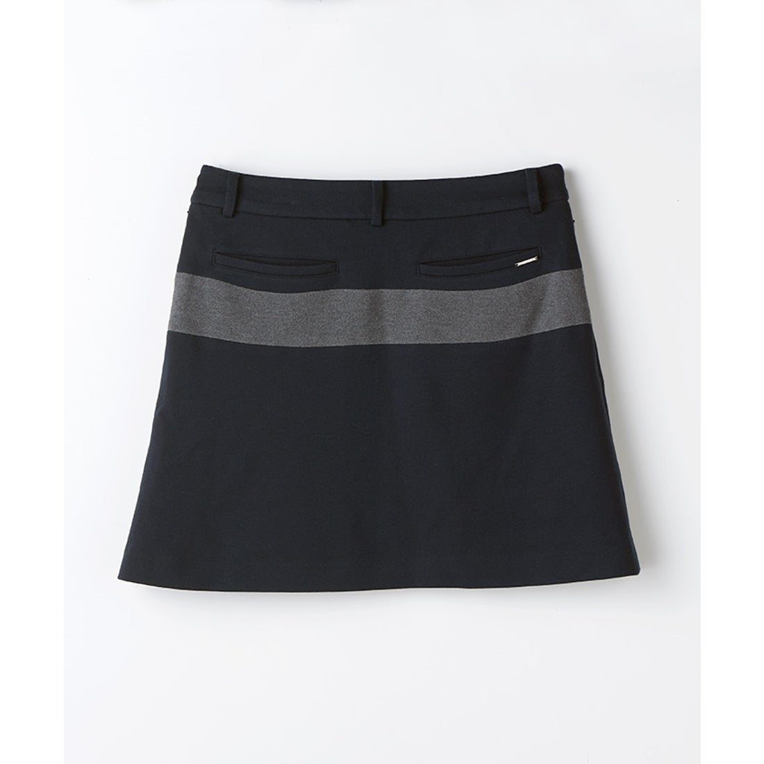 LANVIN SPORT カラーブロックスカート（総丈41cm）【ストレッチ