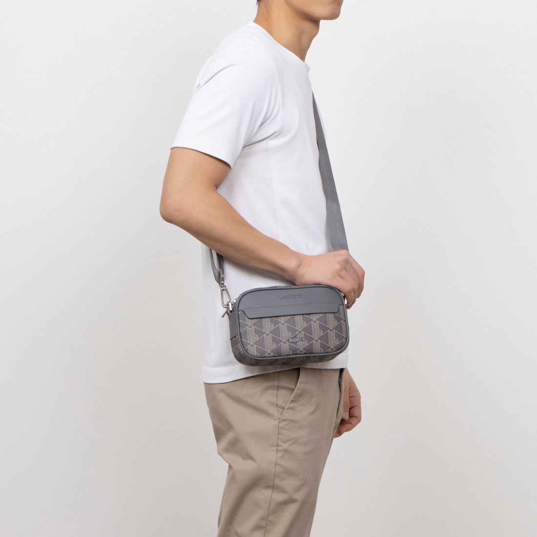 ラコステ LACOSTE メンズ バッグ ボディバッグ ザ ブレンド モノグラム