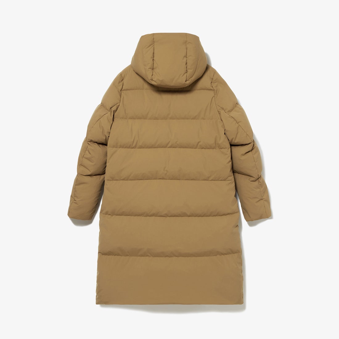 ラコステ LACOSTE ボリューミーロングダウンコート （ブラウン