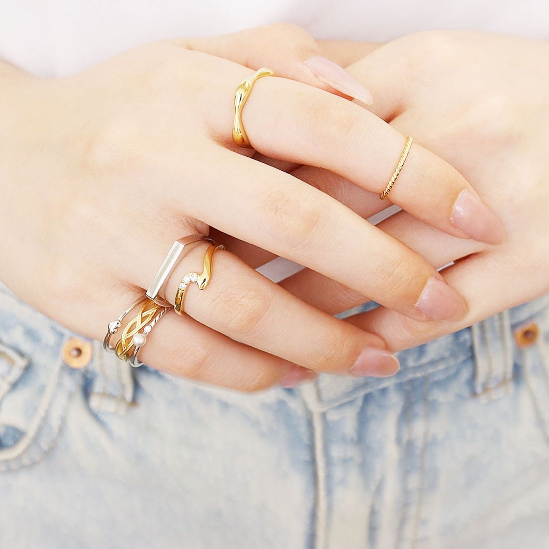 ララクリスティー LARA Christie ピンキーリング レディース シルバー