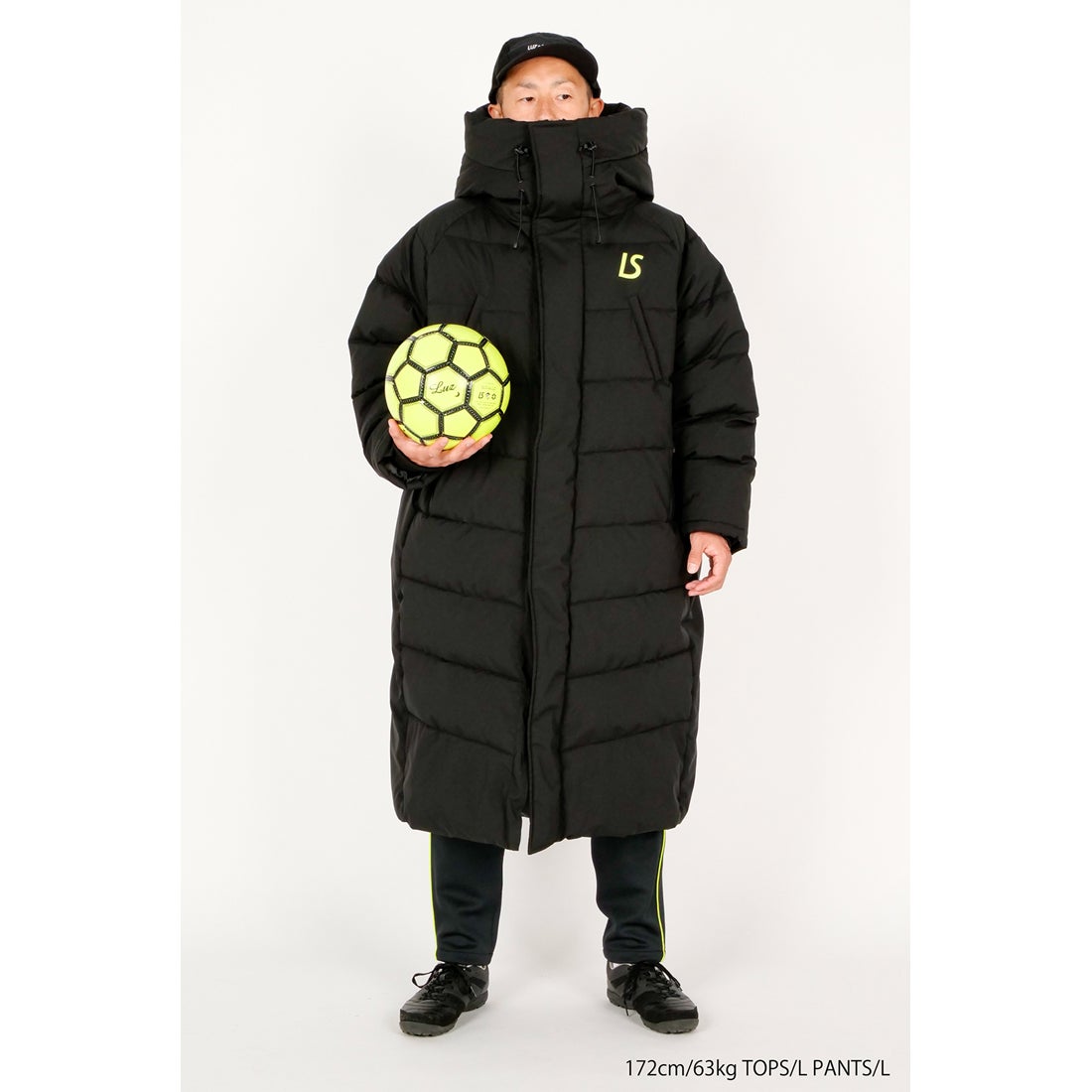 LUZeSOMBRA TWM LIGHTTECH BENCH COAT(ブラック)【☆LUZeSOMBRA