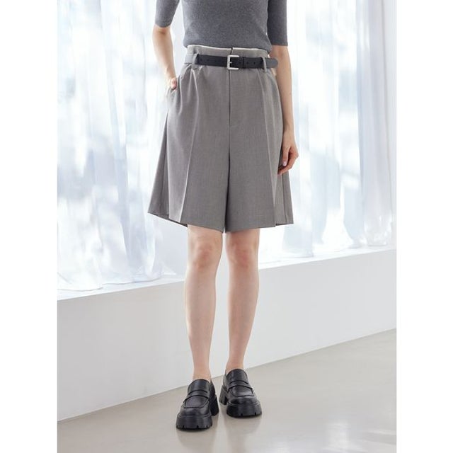 ダーリッチ Darich ノルディックニットショートパンツ （グレー