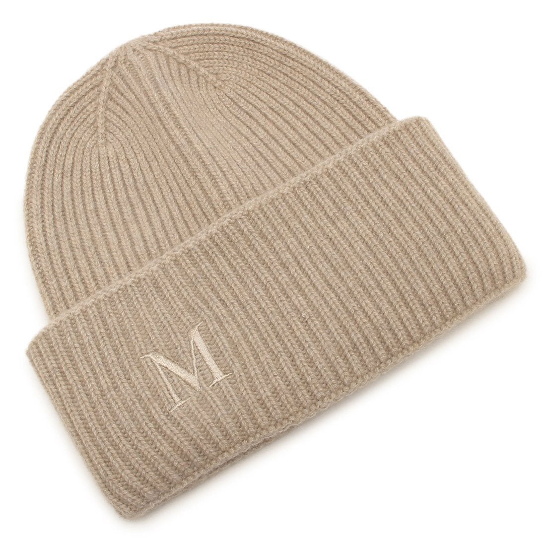 マックスマーラ Max Mara ニット帽 ビーニー ベージュ レディース Max