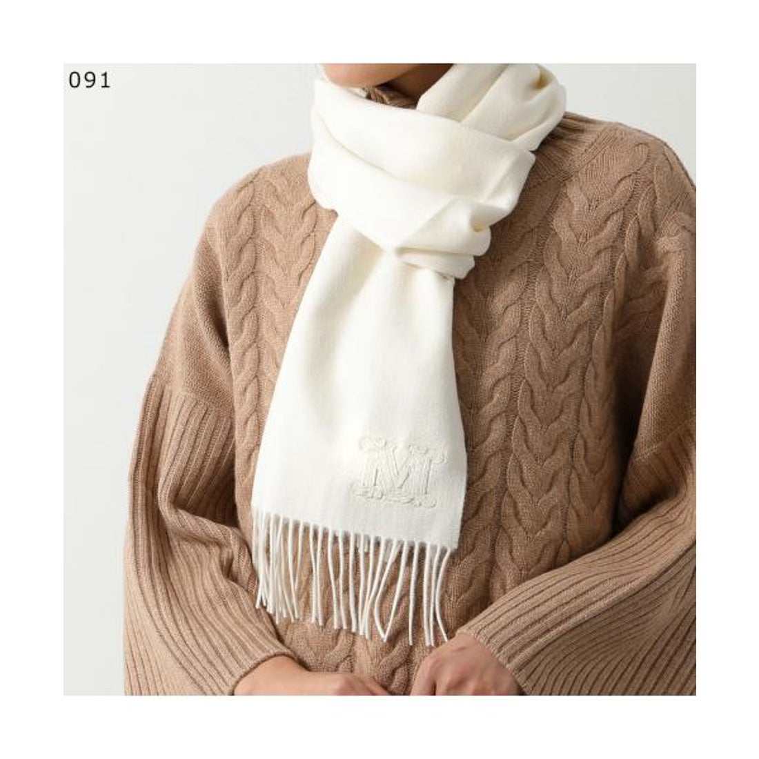 マックスマーラ Max Mara MAX MARA マフラー WSDALIA ピュア カシミヤ