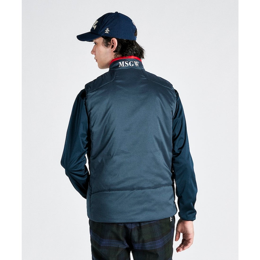 MUNSINGWEAR HEAT NAVI 中わたベストX軽量ブルゾン スウィング3WAY