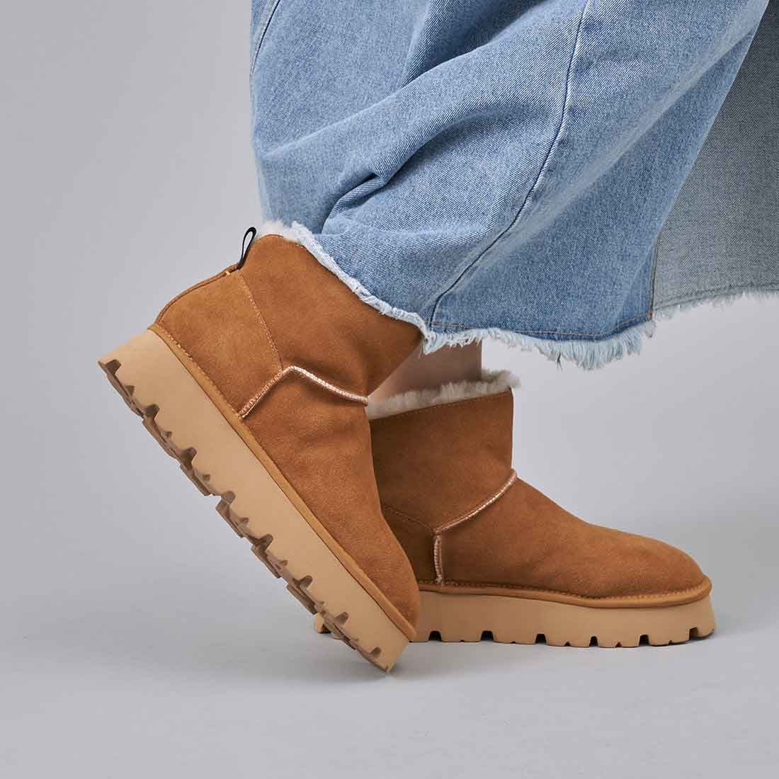 モード エ ジャコモ カリーノ MODE ET JACOMO carino 本革ムートン