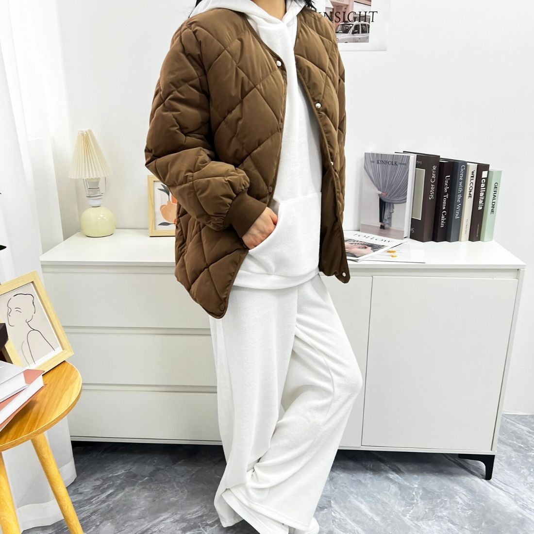 メゾンドラティール maison de LATIR キルティングジャケット