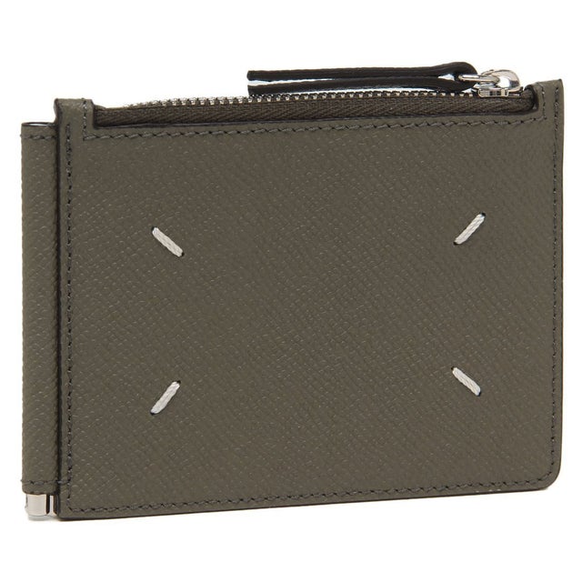 メゾン マルジェラ MAISON MARGIELA 二つ折り財布 ミニ財布 ブラック