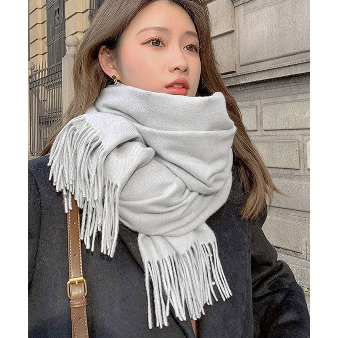 miniministore 韓国マフラー カシミヤタッチ大判ストール