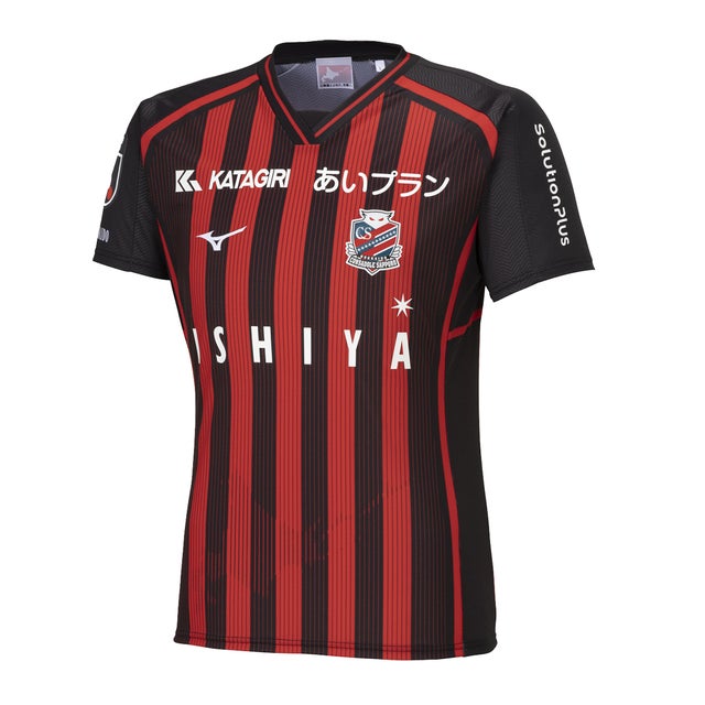 MIZUNO 北海道コンサドーレ札幌 2025 ユニフォーム ホーム 半袖