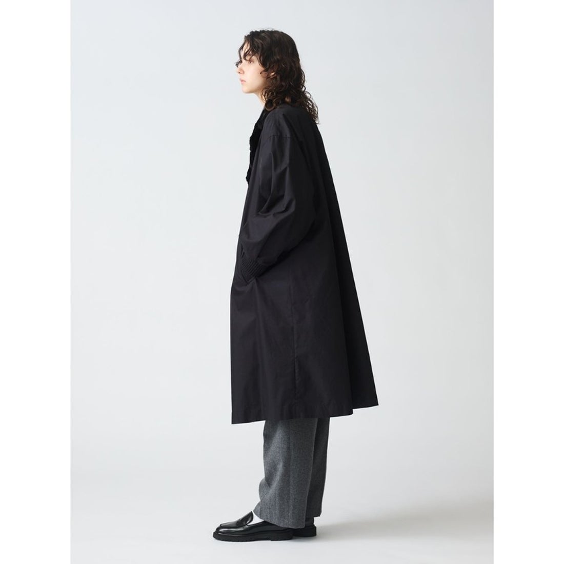 ミズイロインド mizuiro ind mizuiro ind バックボアコート （ベージュ