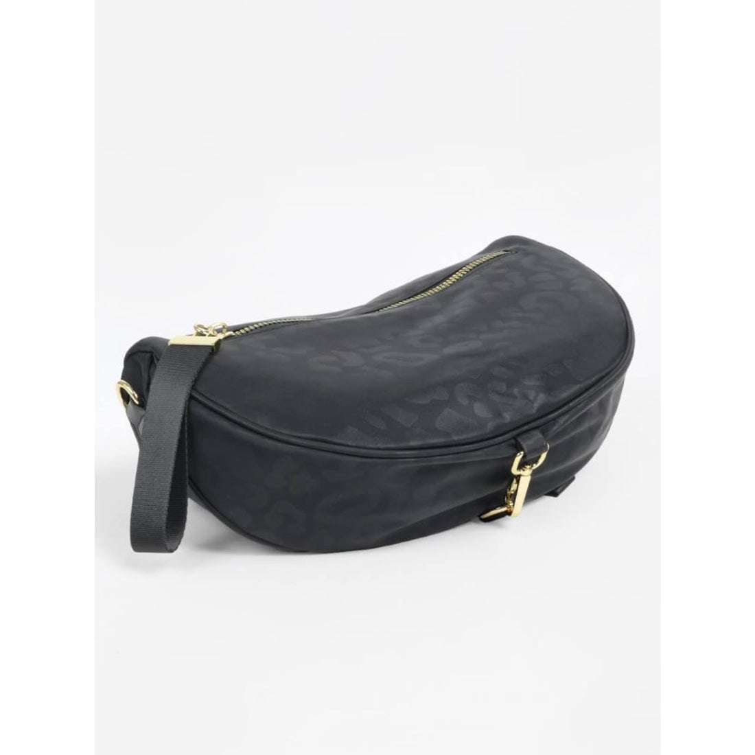 ヌエール nouer PECHINCHAR レオパード柄メタルファスナーショルダー