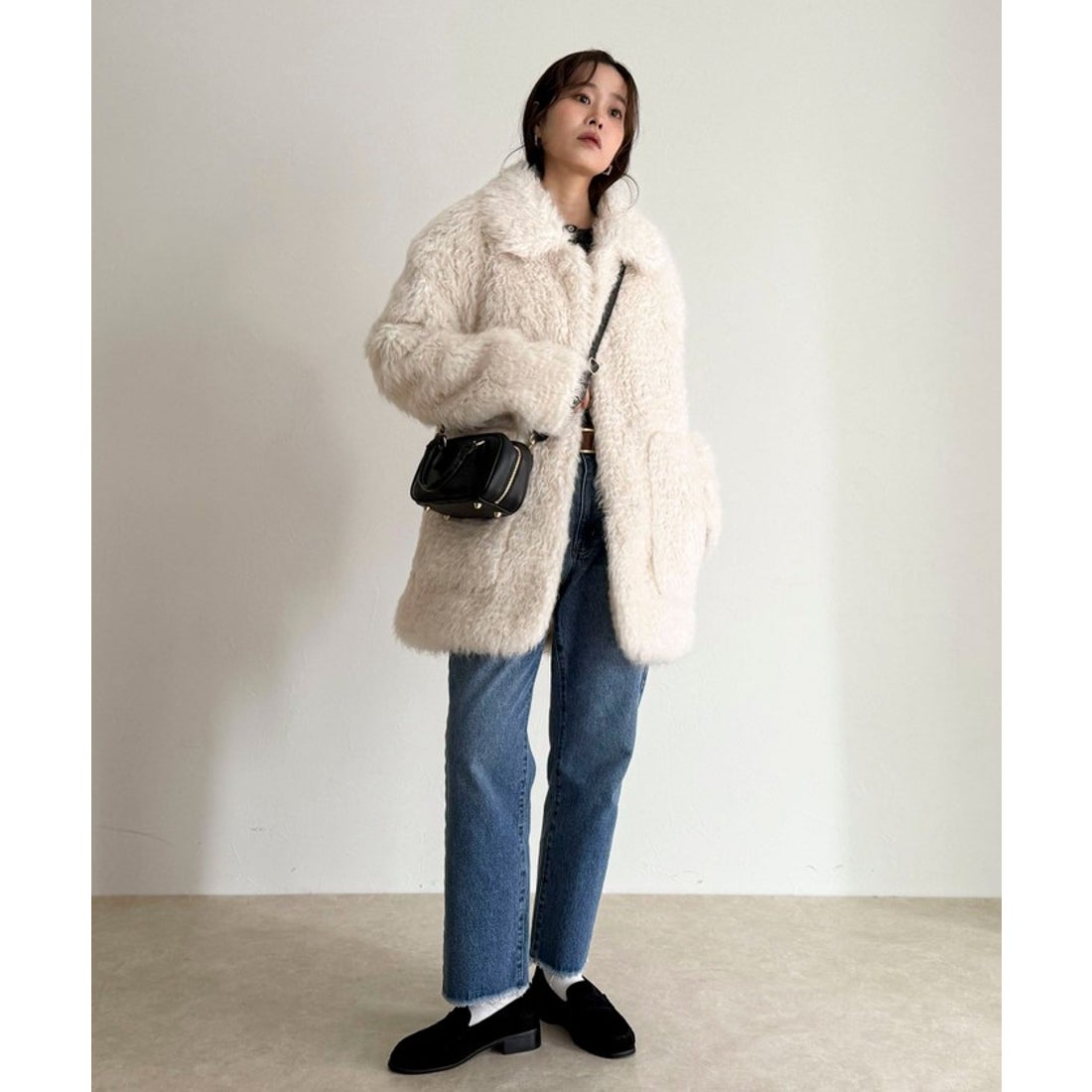 フレディエミュ fredy emue 【HAVELESS】DOROTHYポケ付きファーコート