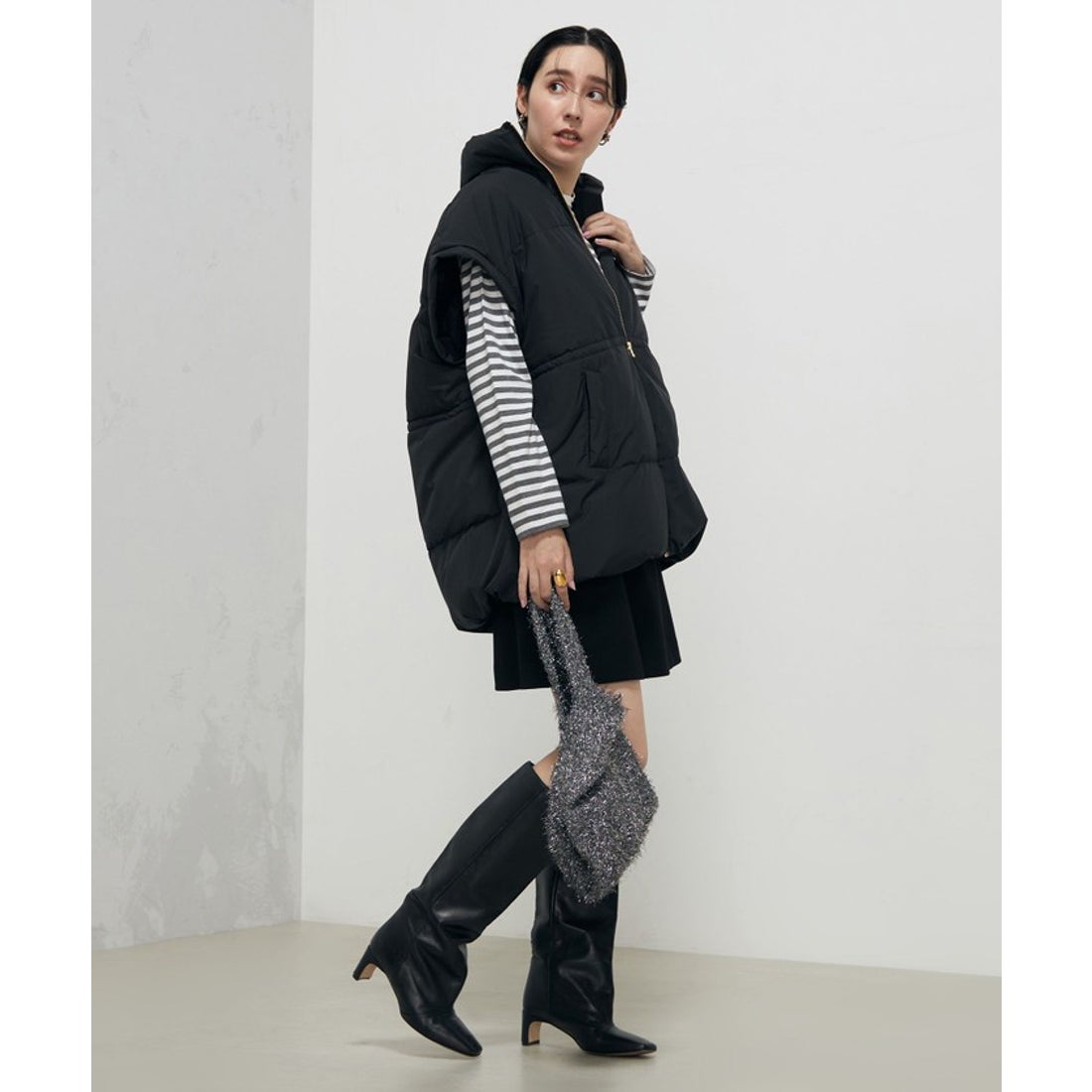 ノーリーズ NOLLEY'S 【TAION×LIMONTA】別注ダウンベスト 24AW