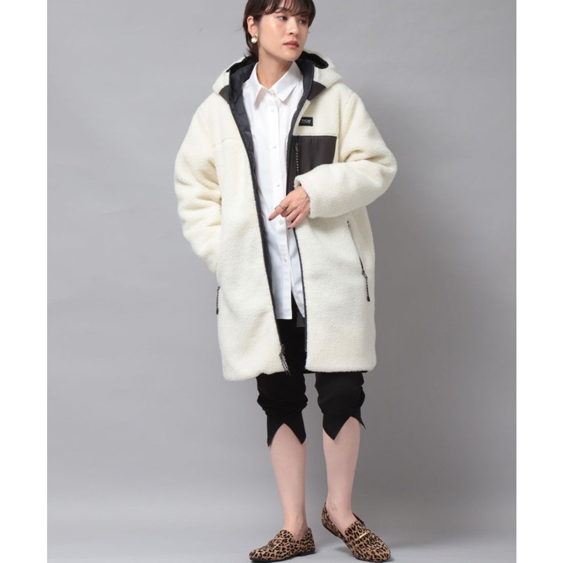 ノーリーズ NOLLEY'S 【WEB限定】＜TAION別注＞ボア×ダウンフード