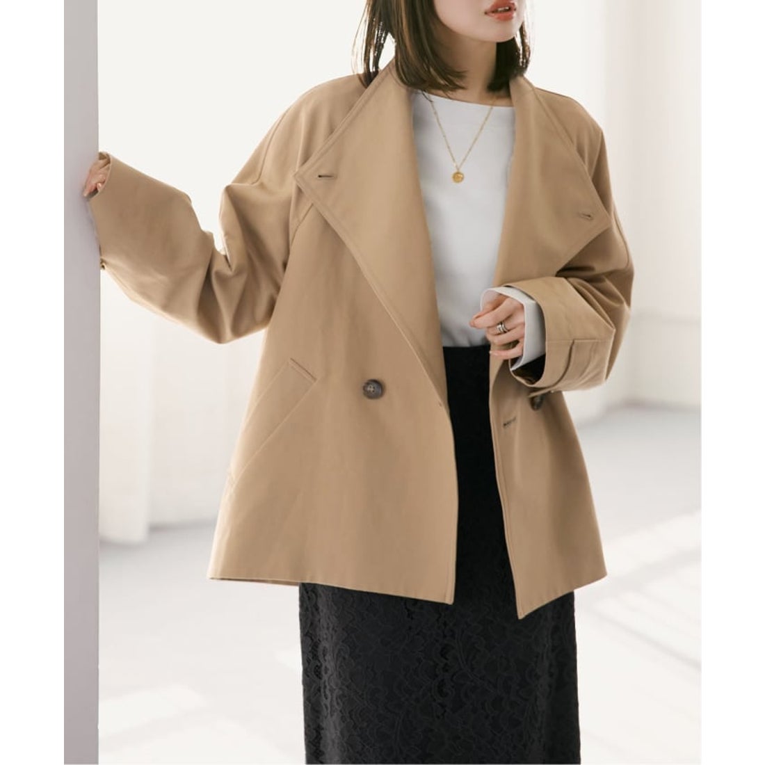 ノーブル NOBLE 《26SS先行予約》コットンダブルクロススタンド