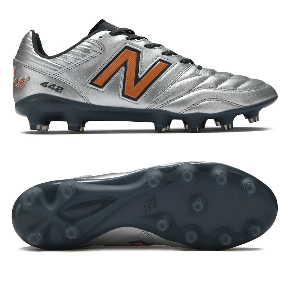New Balance ニューバランス 442 v2 PRO HG ウィズ：D(シルバー